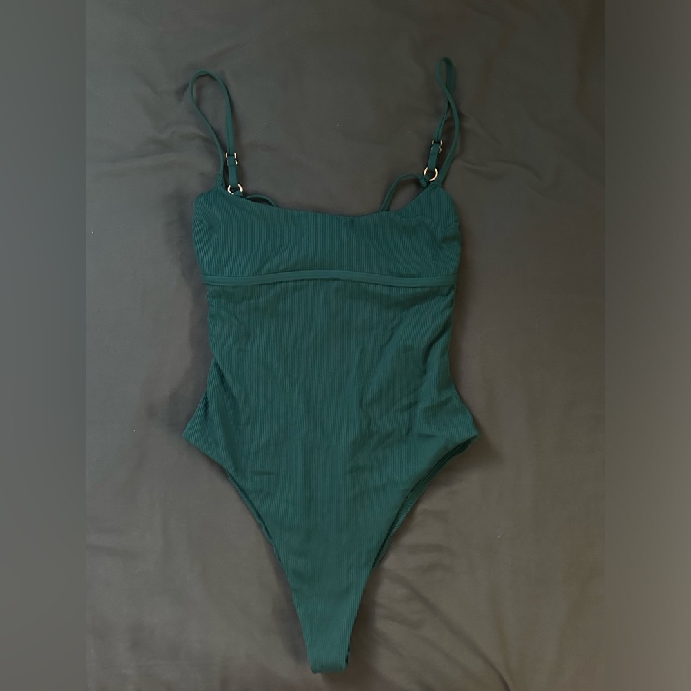 L SPACE ribbed one piece